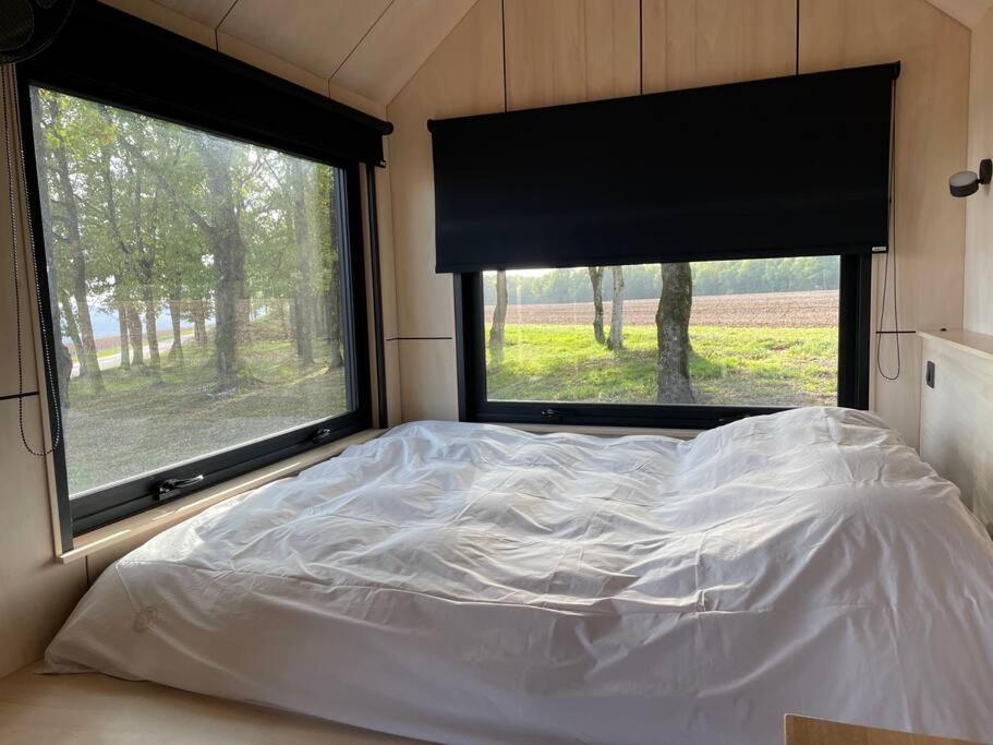 L'Envolee Ecolodge, Tiny House Au Coeur Des Vignes Loches-sur-Ource المظهر الخارجي الصورة